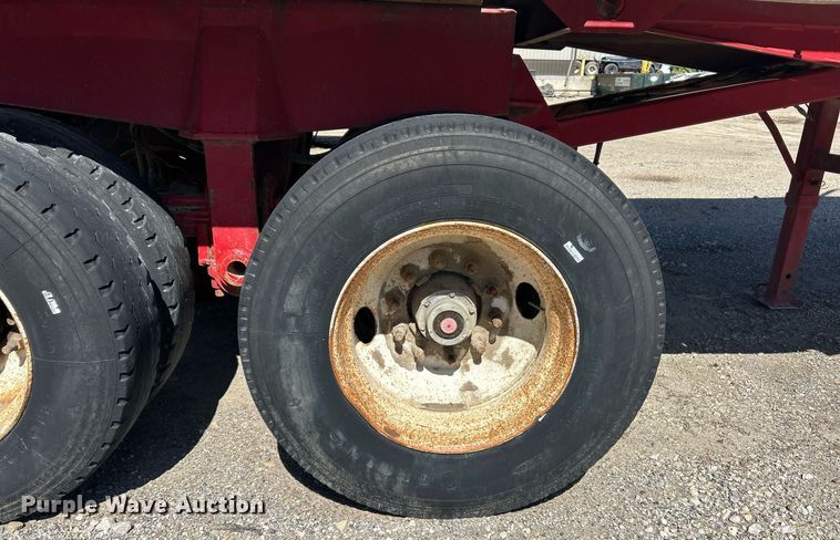 image for item EK2917 2007 Dierzen Kewanee Heavy Ind. Trailers, Inc. Pit Boss TA23QE963SP end dump trailer