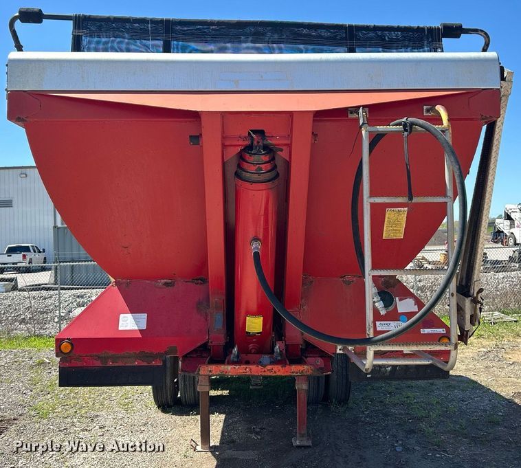 image for item EK2918 2007 Dierzen Kewanee Heavy Ind. Trailers, Inc. Pit Boss TA23QF963SR end dump trailer