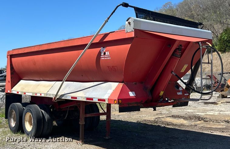 image for item EK2918 2007 Dierzen Kewanee Heavy Ind. Trailers, Inc. Pit Boss TA23QF963SR end dump trailer