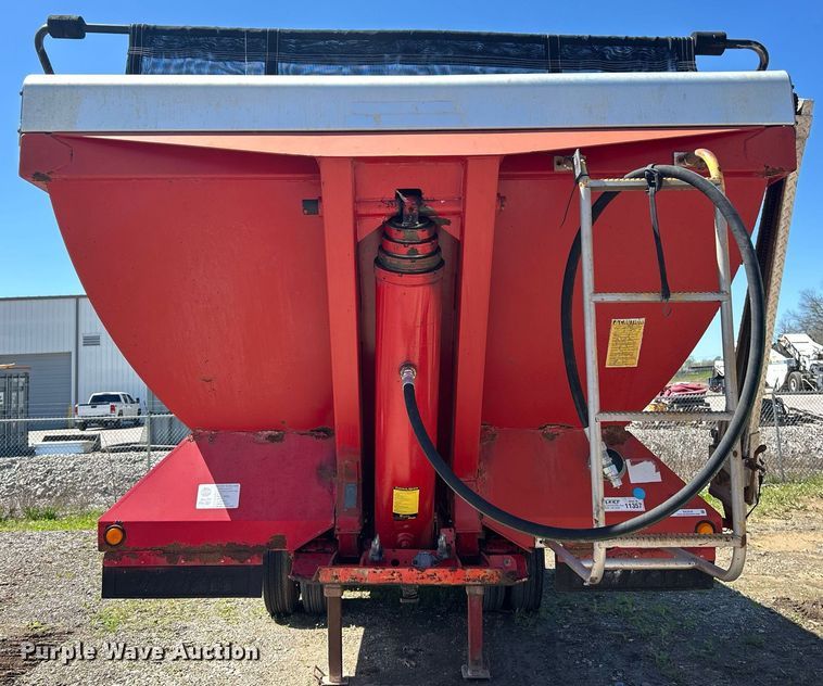 image for item EK2918 2007 Dierzen Kewanee Heavy Ind. Trailers, Inc. Pit Boss TA23QF963SR end dump trailer