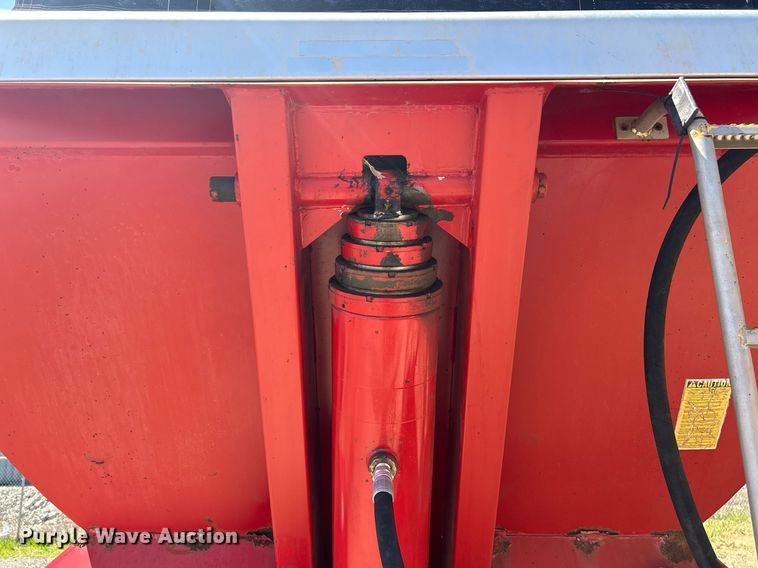 image for item EK2918 2007 Dierzen Kewanee Heavy Ind. Trailers, Inc. Pit Boss TA23QF963SR end dump trailer