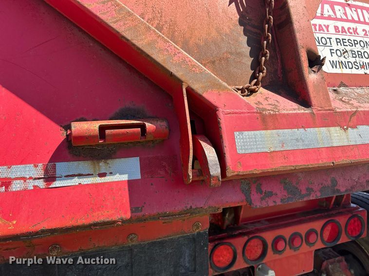 image for item EK2918 2007 Dierzen Kewanee Heavy Ind. Trailers, Inc. Pit Boss TA23QF963SR end dump trailer