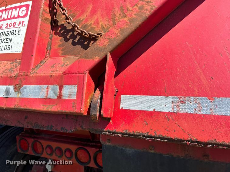 image for item EK2918 2007 Dierzen Kewanee Heavy Ind. Trailers, Inc. Pit Boss TA23QF963SR end dump trailer