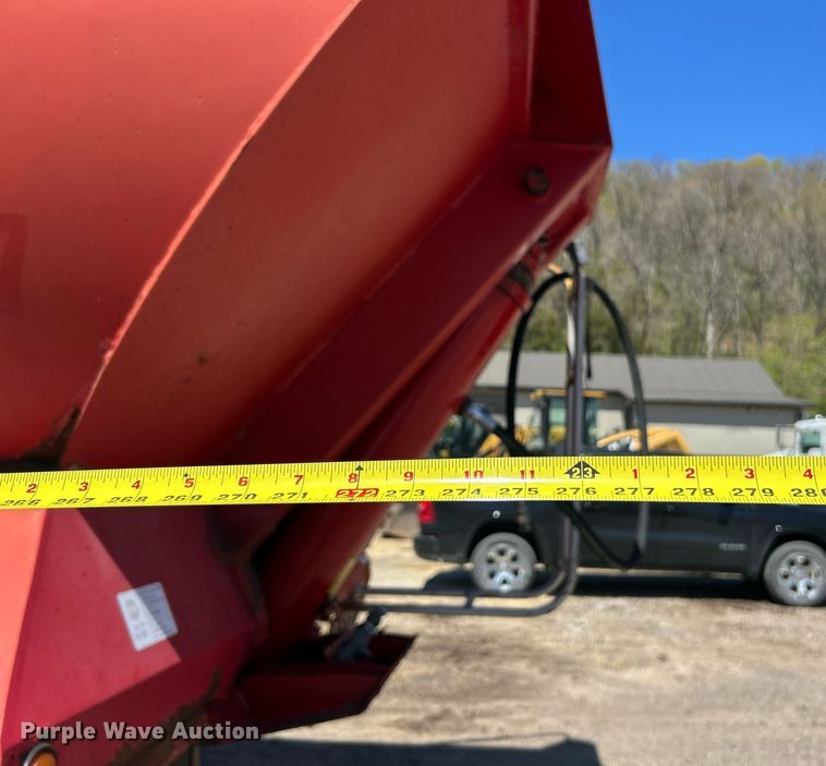 image for item EK2918 2007 Dierzen Kewanee Heavy Ind. Trailers, Inc. Pit Boss TA23QF963SR end dump trailer