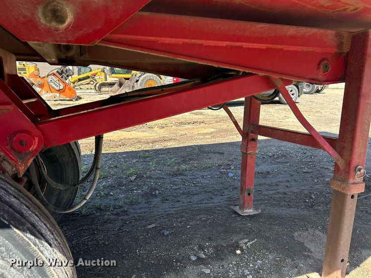 image for item EK2918 2007 Dierzen Kewanee Heavy Ind. Trailers, Inc. Pit Boss TA23QF963SR end dump trailer