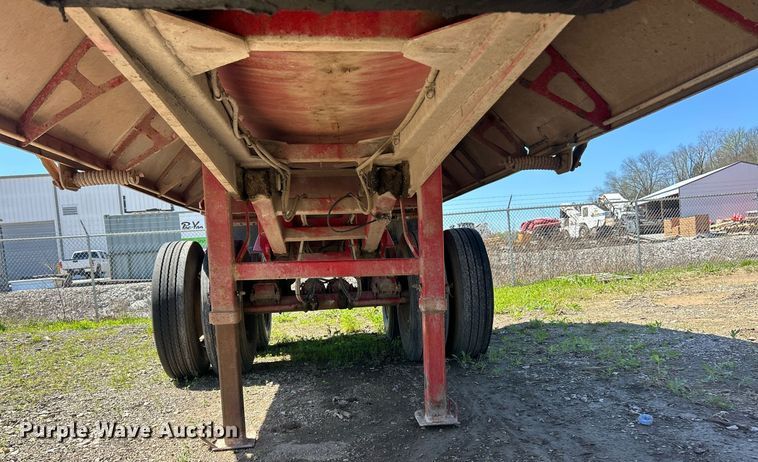 image for item EK2918 2007 Dierzen Kewanee Heavy Ind. Trailers, Inc. Pit Boss TA23QF963SR end dump trailer