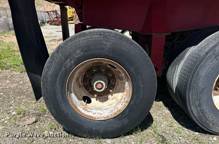 image for item EK2918 2007 Dierzen Kewanee Heavy Ind. Trailers, Inc. Pit Boss TA23QF963SR end dump trailer