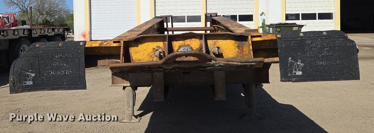 image for item EN8905 1973 Chancey BT35 equipment trailer