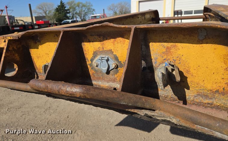 image for item EN8905 1973 Chancey BT35 equipment trailer