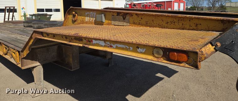 image for item EN8905 1973 Chancey BT35 equipment trailer