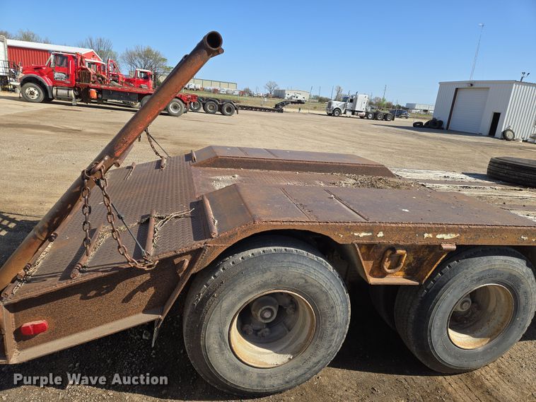 image for item EN8905 1973 Chancey BT35 equipment trailer