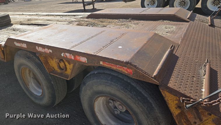 image for item EN8905 1973 Chancey BT35 equipment trailer