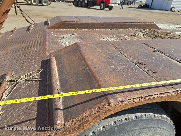 image for item EN8905 1973 Chancey BT35 equipment trailer