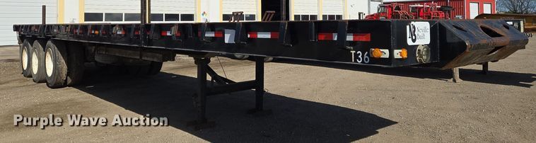 image for item EN8906 2014 Neville Built oilfield trailer