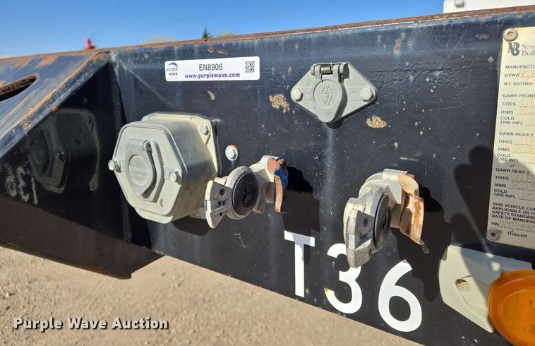 image for item EN8906 2014 Neville Built oilfield trailer