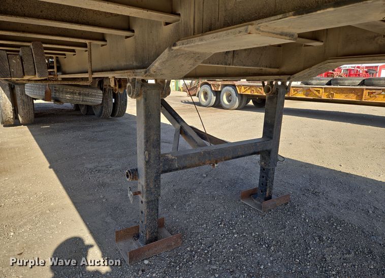 image for item EN8906 2014 Neville Built oilfield trailer