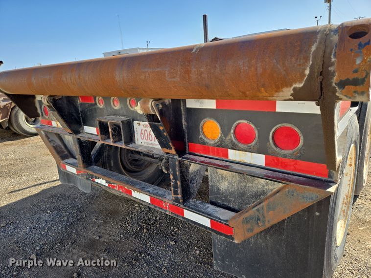 image for item EN8906 2014 Neville Built oilfield trailer