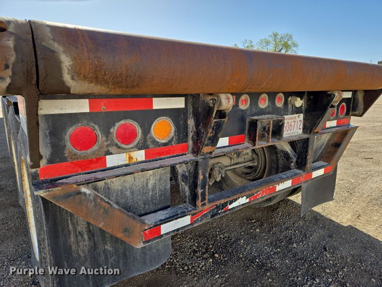 image for item EN8906 2014 Neville Built oilfield trailer