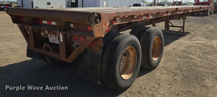 image for item EN8907 1981 Aztec oilfield trailer