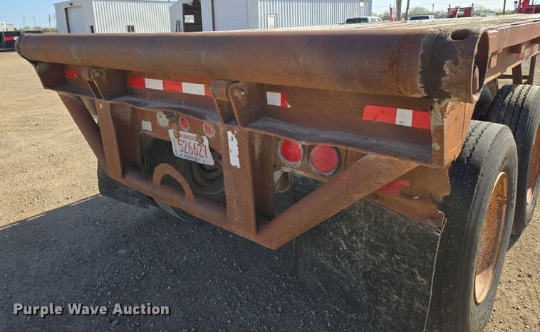 image for item EN8907 1981 Aztec oilfield trailer