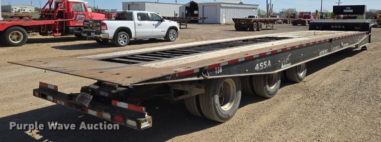 image for item EN8909 2016 Landoll drop deck equipment trailer