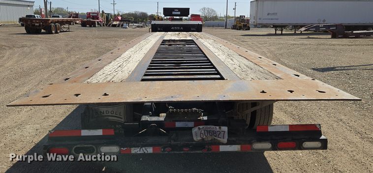 image for item EN8909 2016 Landoll drop deck equipment trailer