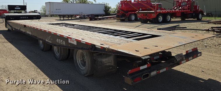 image for item EN8909 2016 Landoll drop deck equipment trailer