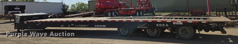 image for item EN8909 2016 Landoll drop deck equipment trailer