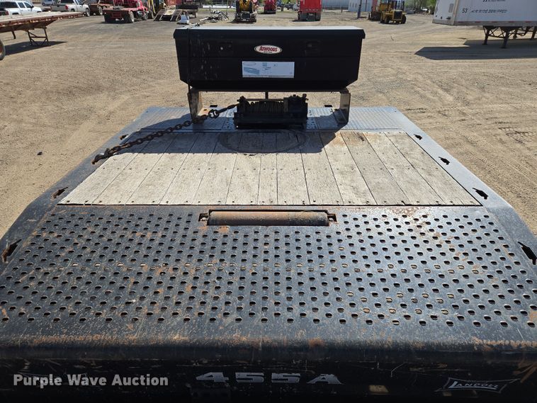 image for item EN8909 2016 Landoll drop deck equipment trailer