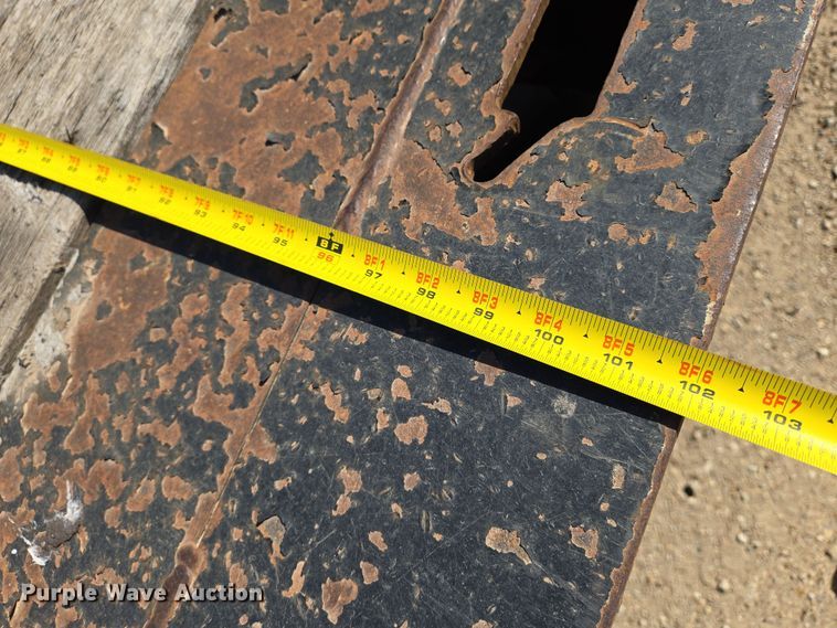 image for item EN8909 2016 Landoll drop deck equipment trailer