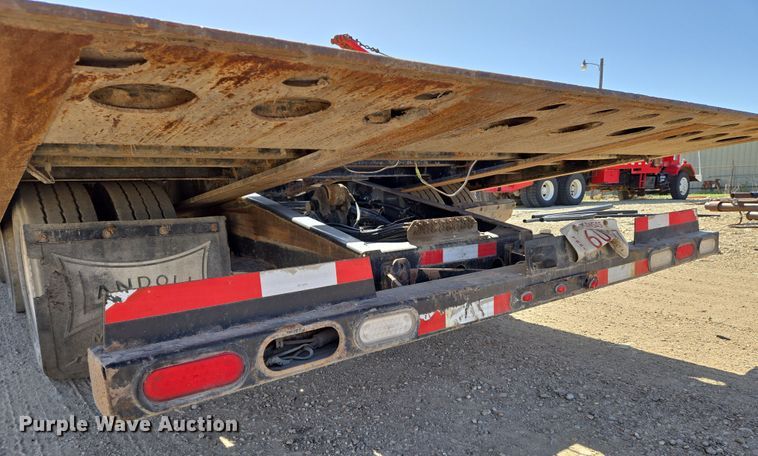 image for item EN8909 2016 Landoll drop deck equipment trailer