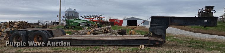 image for item EQ6984 1959 Arrow lowboy equipment trailer