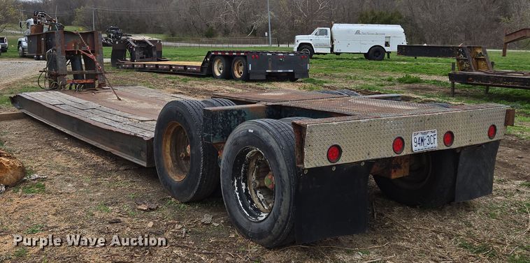 image for item EQ6984 1959 Arrow lowboy equipment trailer