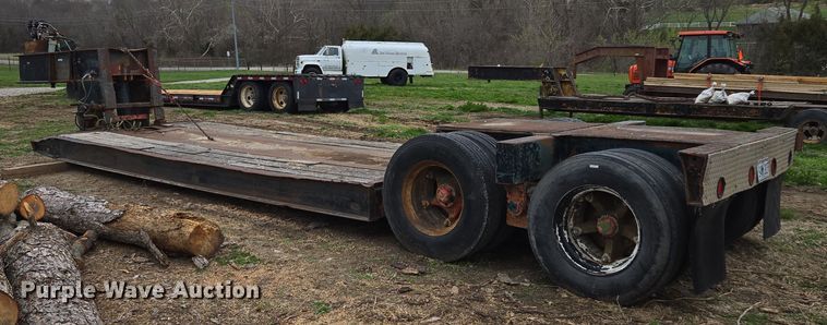 image for item EQ6984 1959 Arrow lowboy equipment trailer