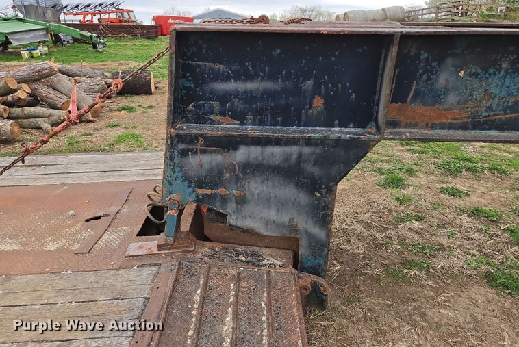 image for item EQ6984 1959 Arrow lowboy equipment trailer