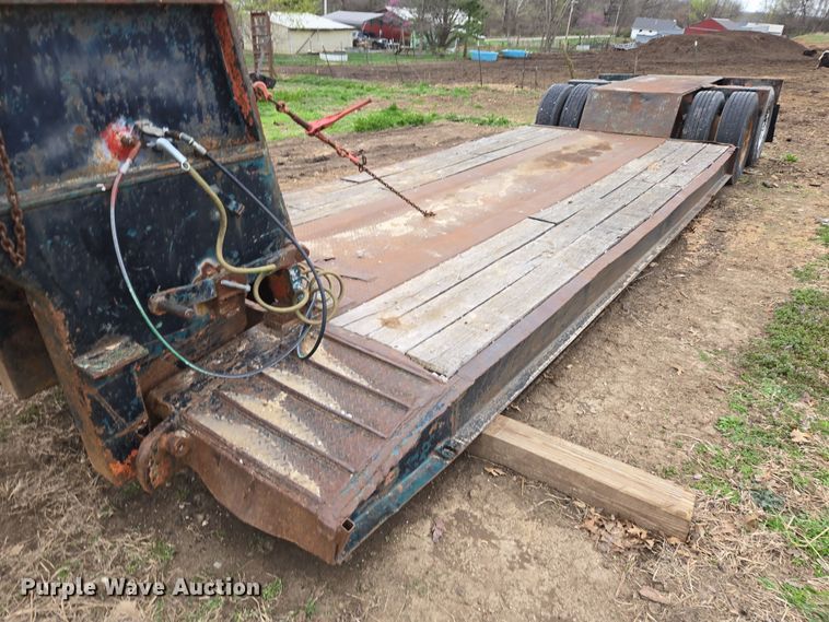 image for item EQ6984 1959 Arrow lowboy equipment trailer