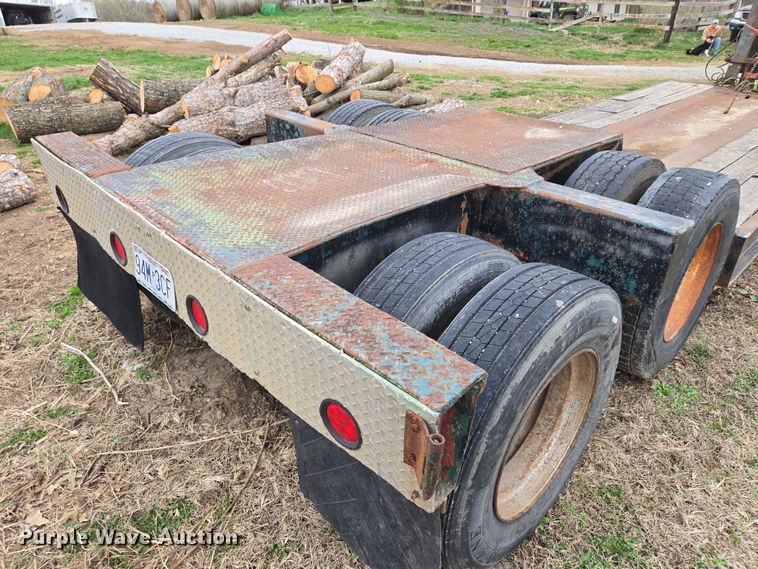 image for item EQ6984 1959 Arrow lowboy equipment trailer