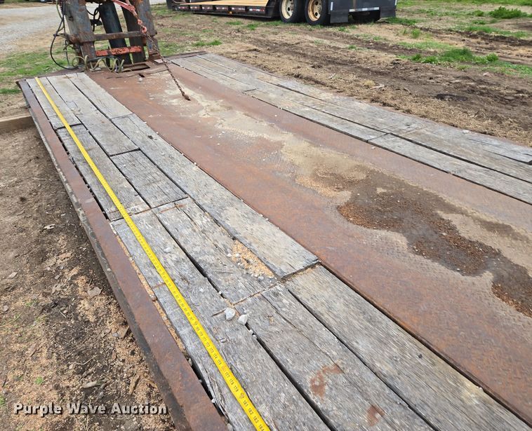 image for item EQ6984 1959 Arrow lowboy equipment trailer