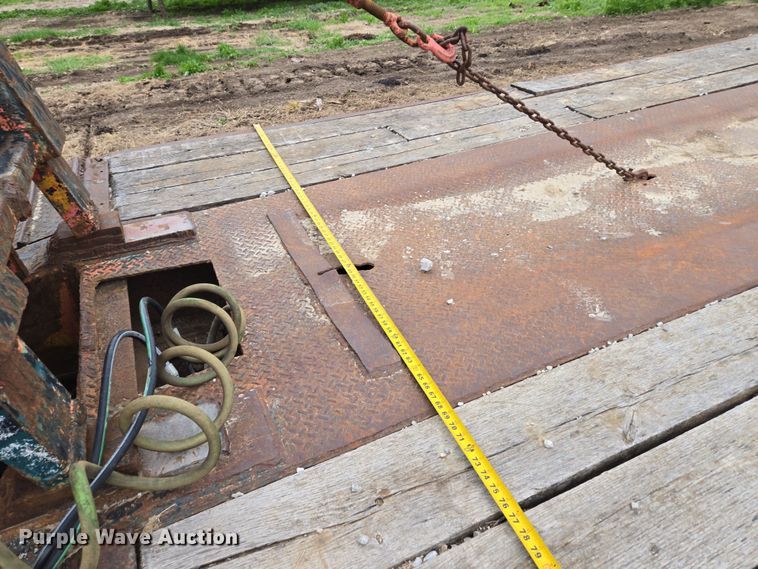 image for item EQ6984 1959 Arrow lowboy equipment trailer