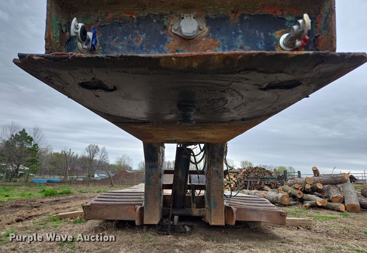 image for item EQ6984 1959 Arrow lowboy equipment trailer