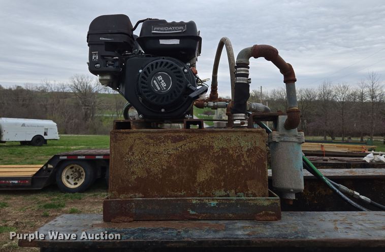 image for item EQ6984 1959 Arrow lowboy equipment trailer