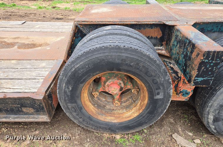 image for item EQ6984 1959 Arrow lowboy equipment trailer