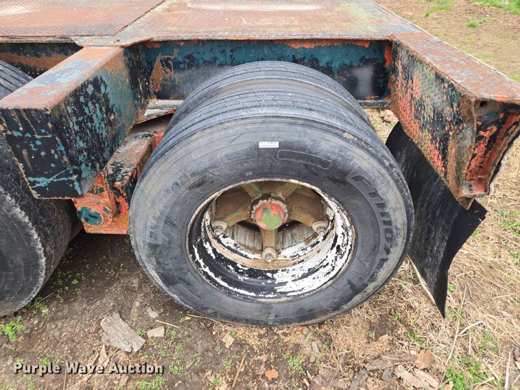 image for item EQ6984 1959 Arrow lowboy equipment trailer