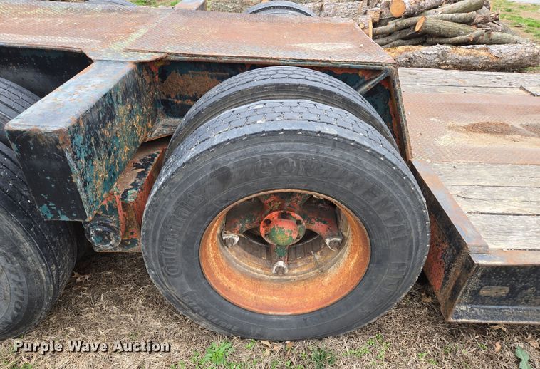 image for item EQ6984 1959 Arrow lowboy equipment trailer