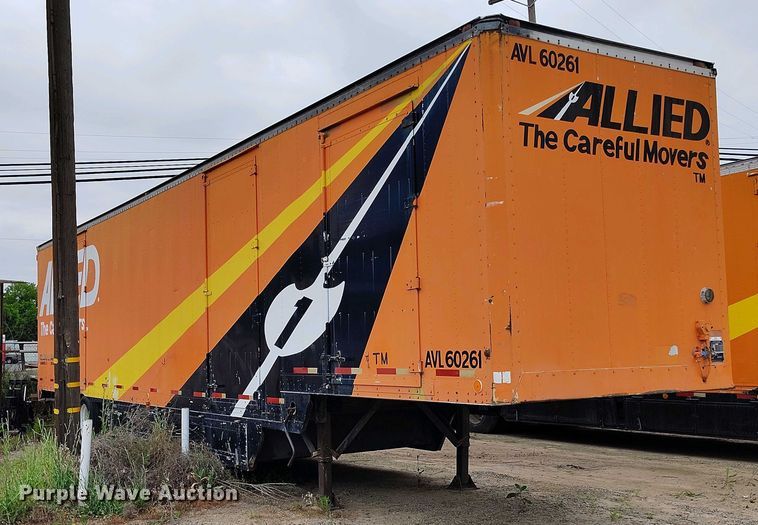 image for item IP9549 1987 Matlock MTET 48 87 dry van trailer