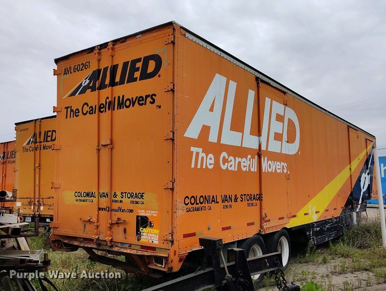 image for item IP9549 1987 Matlock MTET 48 87 dry van trailer