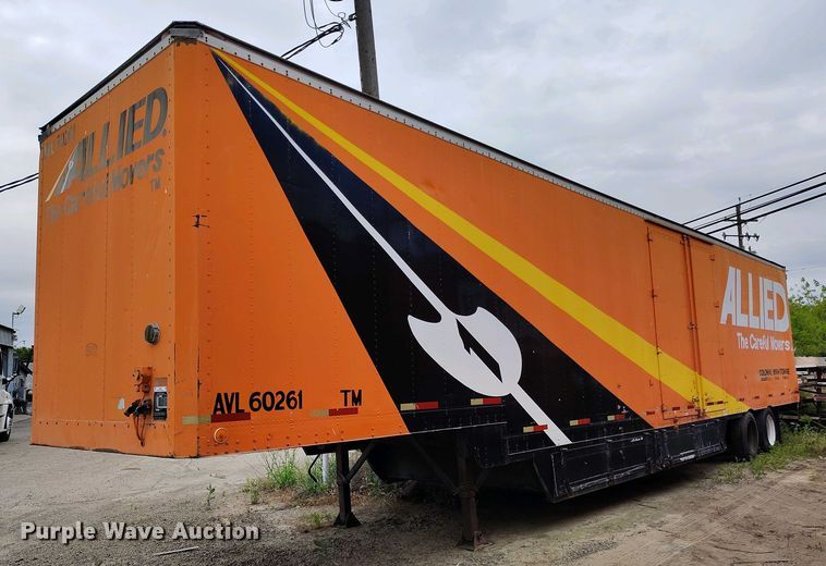 image for item IP9549 1987 Matlock MTET 48 87 dry van trailer