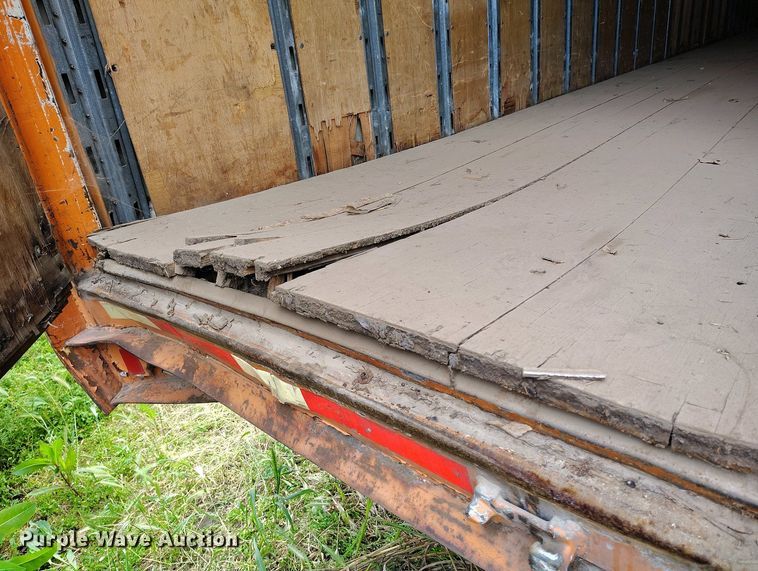 image for item IP9549 1987 Matlock MTET 48 87 dry van trailer