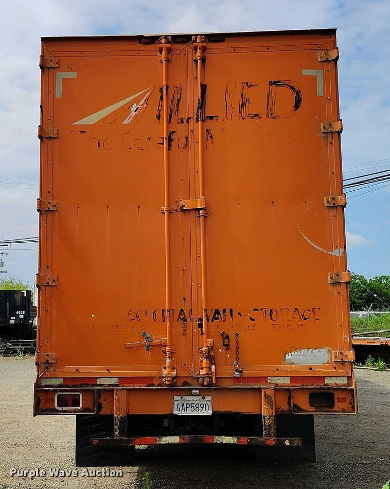 image for item IP9552 1988 Matlock MTET 48 88 dry van trailer