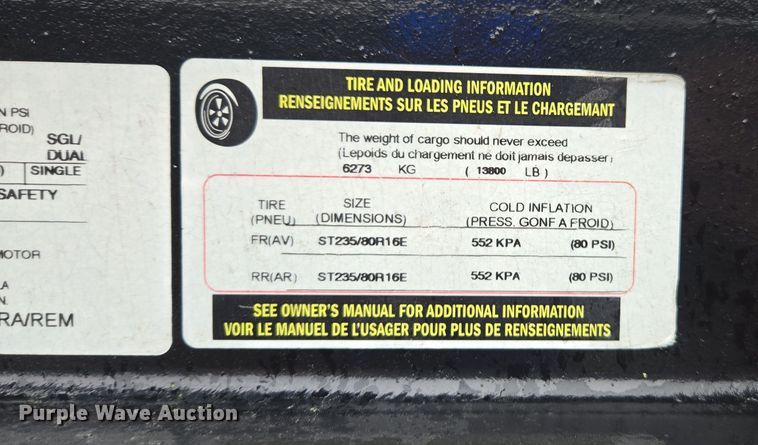 image for item YA0485 2022 Appalachian car carrier